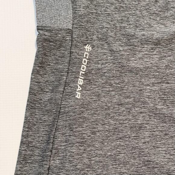 Coolibar Pullover Womens 2XL Gray Dev Fitness 1/4 Zip UPF 50+ Sun Protection - Picture 4 of 11